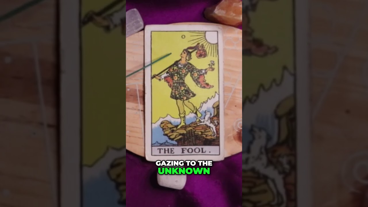 🌌 Discover Infinite Potential in The Fool Card! 🃏 #TarotSecrets #mrcosmic #SpiritualPath thumbnail