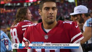 49ers T Joe Staley on Protecting Jimmy Garappolo's Good Looks | The Rich Eisen Show | 6/14/18