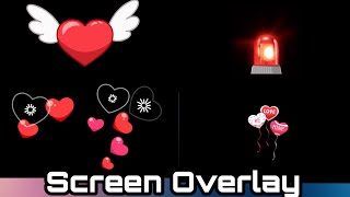 Heart Black screen effect | heart Black screen | heart effect | heart flying effect | black screen