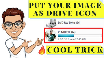 Change Your PENDRIVE Icon | Storage Device I 🔥 COOL TRICK 🔥 I Put Your Image as PenDrive Icon.