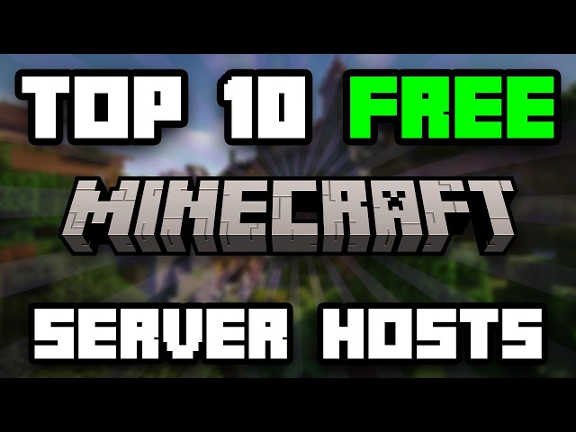 10 Best Minecraft Server Hosting 2023 (opções baratas e gratuitas)