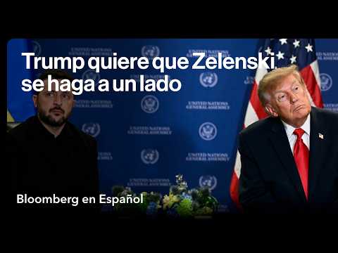 Trump presiona a Zelenski por ataques a infraestructura petrolera rusa y liderazgo en Kiev