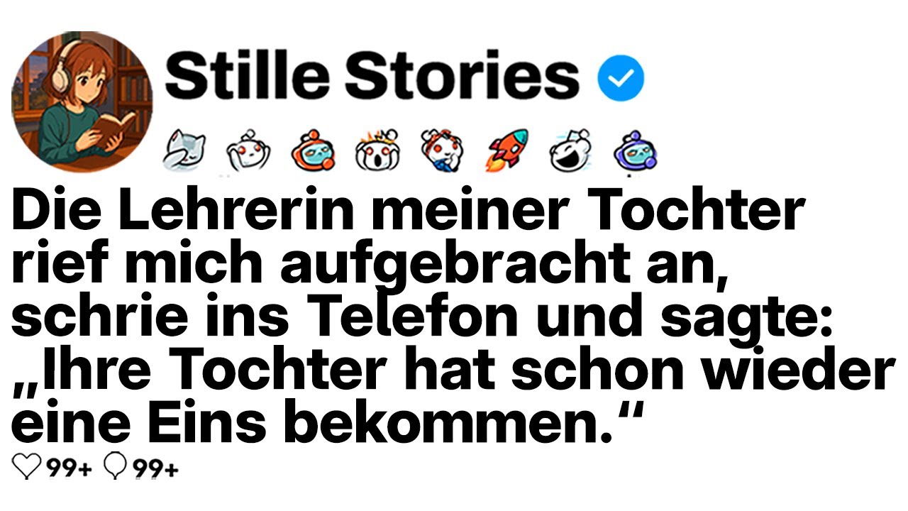 [KOMPLETT] Die Lehrerin meiner Tochter rief wütend an und schrie: „Ihre Tochter bekam eine Eins.“