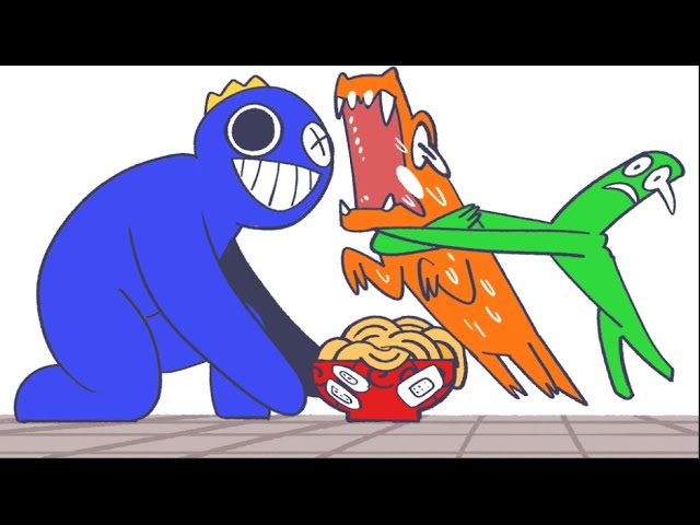 Orange x Blue ep 1 // rainbow friends animation // 