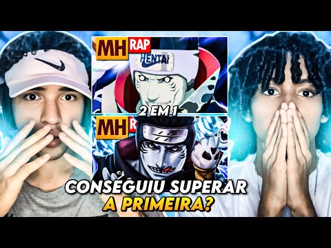 REACT EM DUPLA| 2 EM 1 Tipo Kisame 🌊🦈 (Naruto) Style Trap | Prod. Sidney Scaccio | MHRAP