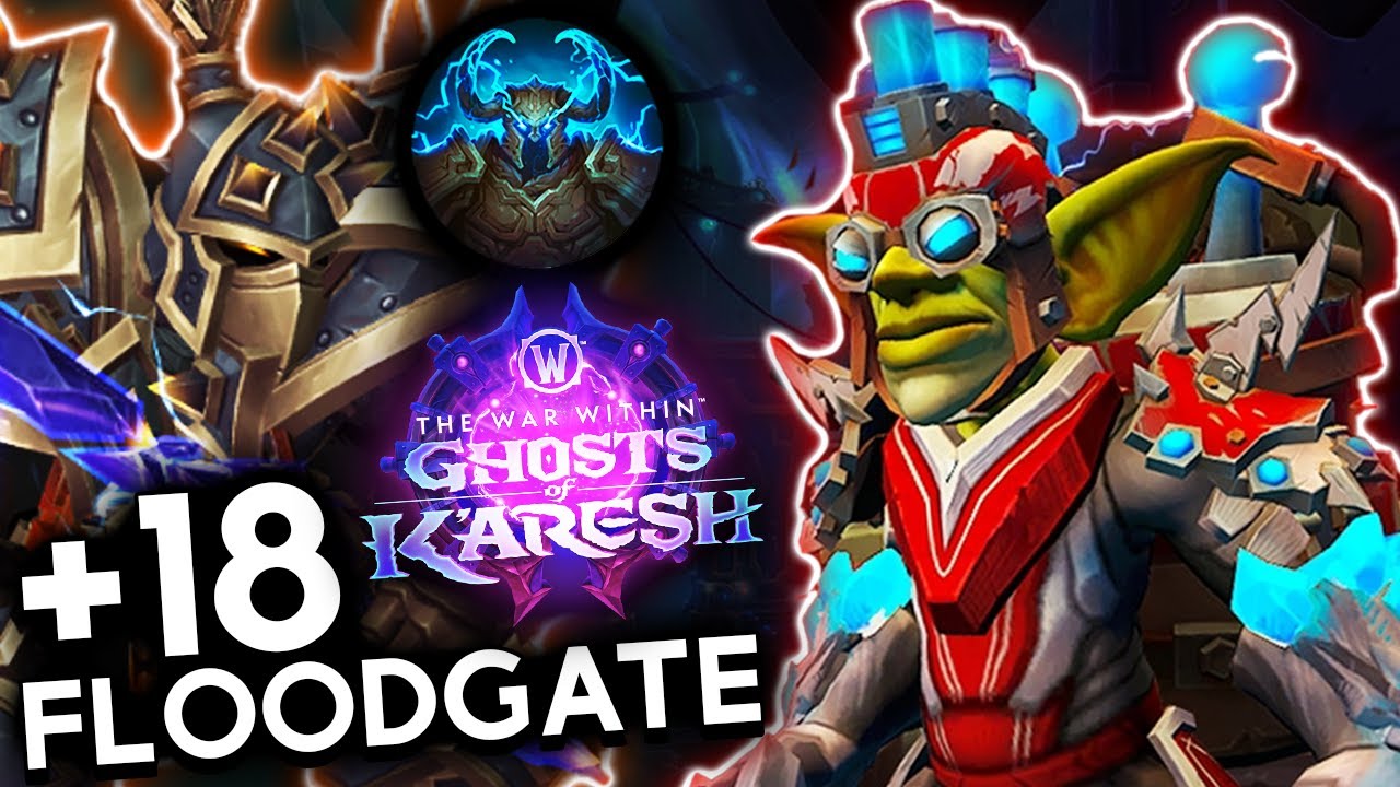 Floodgate +18 | Mountain Thane Prot Warrior | TWW SEASON 3 M+