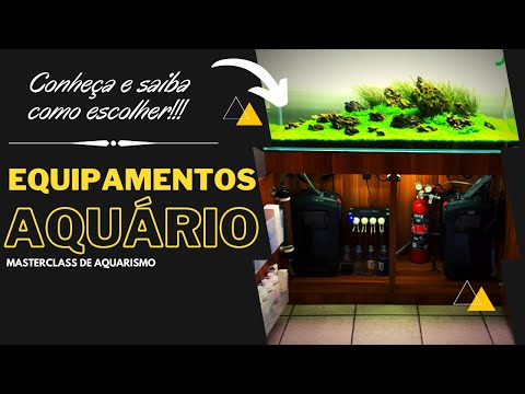 Vídeo: Como escolher o equipamento do aquário?