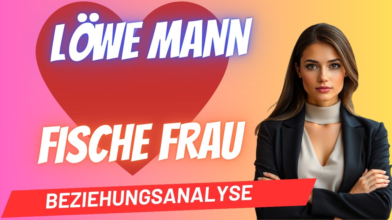 Löwe Mann und Fische Frau Beziehungsanalyse