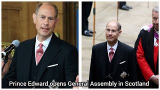 The Duke of Edinburgh stars in Opening Ceremony for Scotland's General Assembly