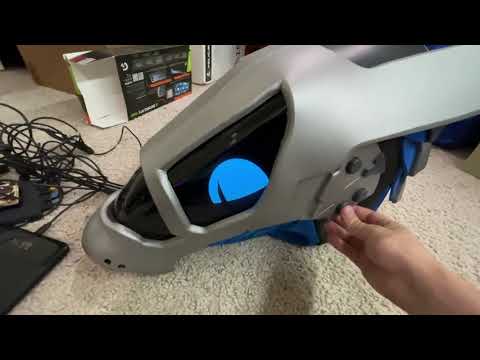 bad apple but on a synth fursuit head