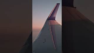 767 Sunset Winglet #boeing #767