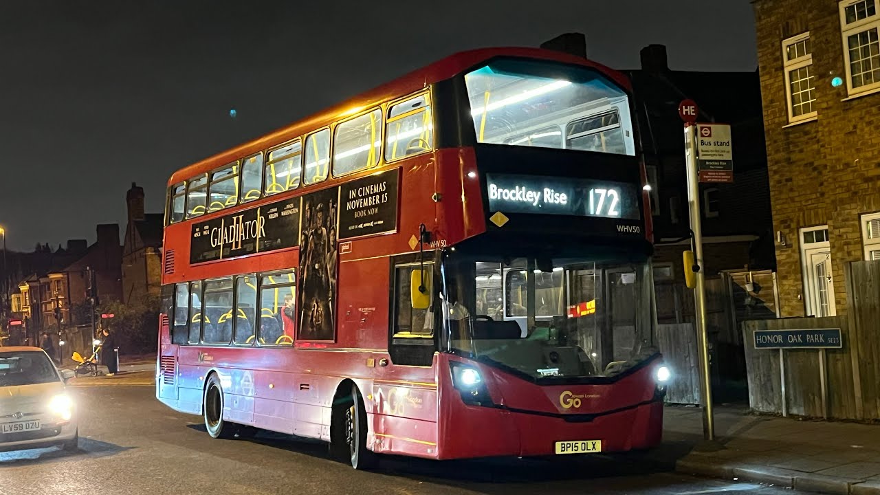RARE Journey On The London Bus Route 172 Gemini 3 WHV50 BP15 OLX rare-journey-on-the-london-bus-route-172-gemini-3-whv50-bp15-olx
