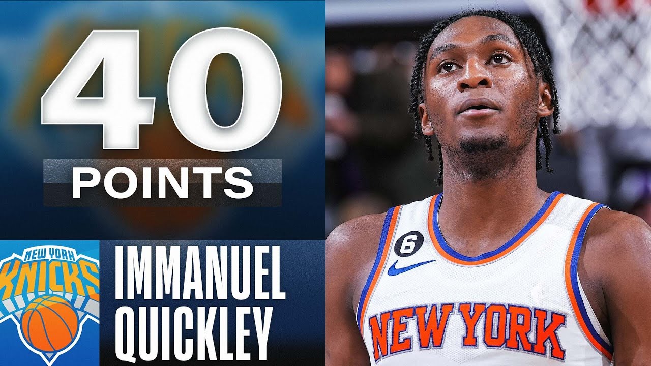 Immanuel Quickley, New York Knicks