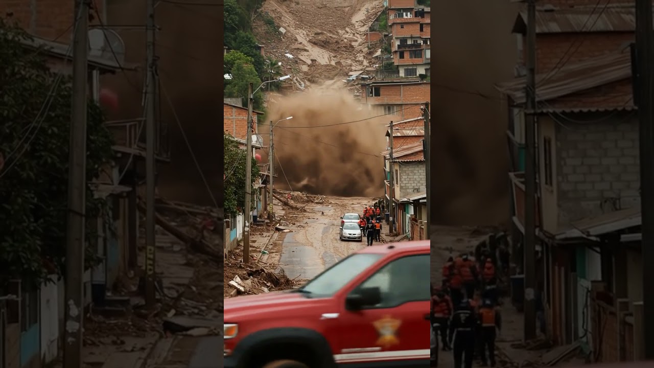 Deadly Mudslide Hits Residential Area  
