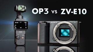 OSMO POCKET 3 vs Sony ZVE10  Watch Before you Buy!!