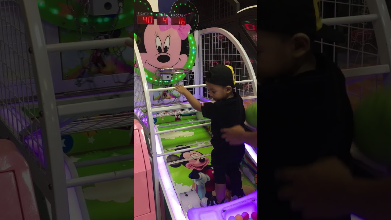 Baby playing Basketball YouTube