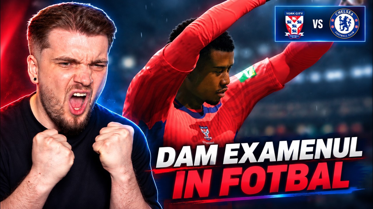 MECI LEGENDAR CU CHELSEA IN CUPA LIGII / FC 27 Romania Cariera cu York City FC S03E04
