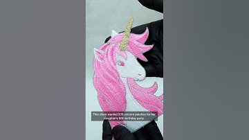 CUSTOM EMBROIDERED BEAUTIFUL PATCH 🫶🏾 | #custompatchesbybob