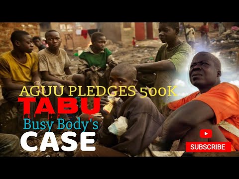Aguu pledges UGX500,000/= towards helping TABU BUSY BODY