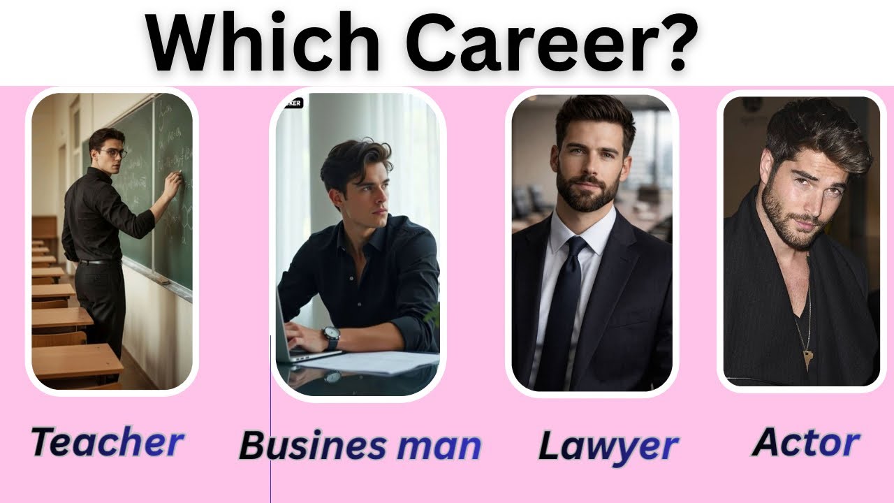 Who is your future soulmate? 💍✨ (Career Quiz)