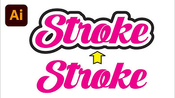 How to Add an Offset Stroke to Text in Adobe Illustrator | Create Stunning Text Effects