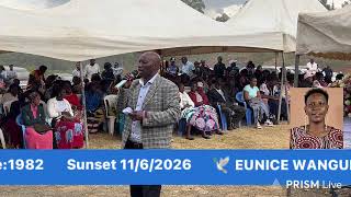 EUNICE WANGUI SEND OFF AT YAMUMBI CEMETERY