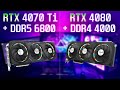 RTX 4070 Ti + DDR5 vs 4080 + DDR4