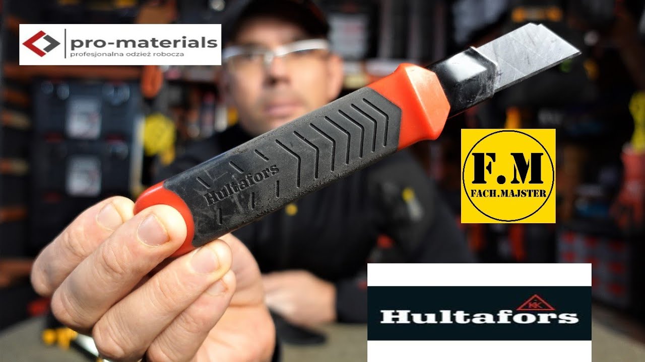 Hultafors 389240 z ostrzem łamanym  - Hultafors knives