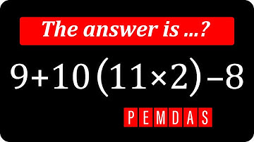 Do You Really Know the Order of Operations