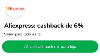 PICPAY - Aliexpress - Ganhe 6% de CASHBACK 💵💵