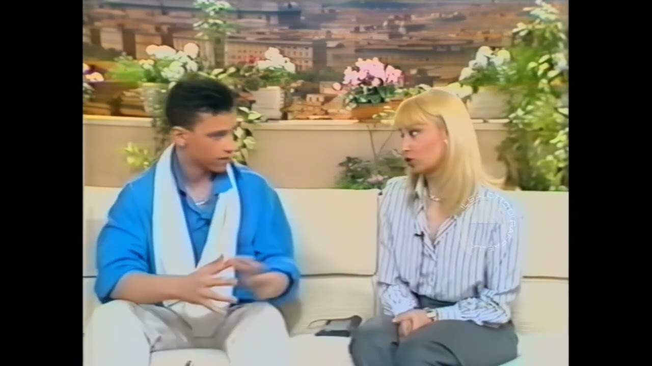 Raffaella Carrà intervista Eros Ramazzotti a 