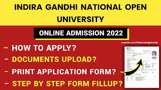 Indira Gandhi National Open University Online Admission Form Fillup 2022 | IGNOU Admission 2022 screenshot 5