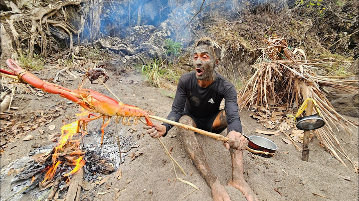 I survived 48 hours eating what I caught