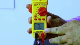Clamp Meter for Service Technician  HTC CM 2007