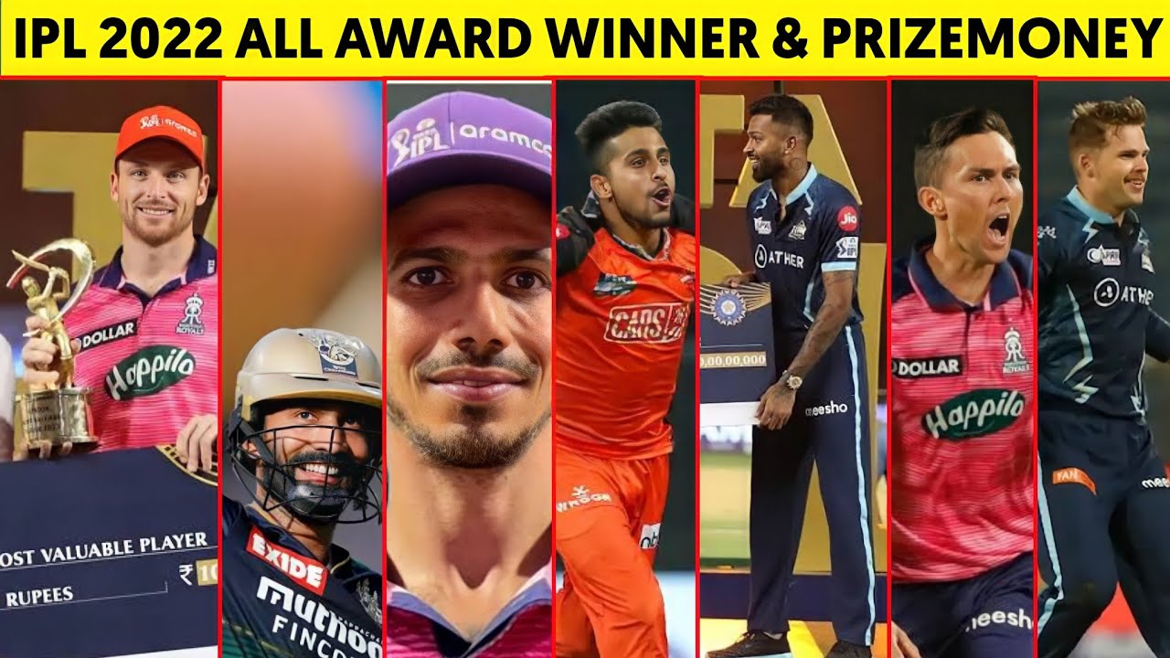 Tata Ipl 2022 all Award Winner List & PrizeMoney | Orange Cup | purple Cup | Plyer Of The Season