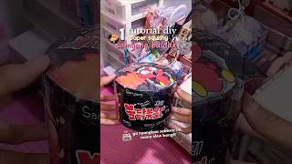 DIY SAMYANG BULDAK Paper Squishy🍜🍖 #shorts #diy #papercraft #squishy #paper #viral #big