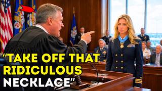A Judge Ordered The Woman To Strip Off Her Medals In Court—Then The Fleet Admiral Silenced The Room