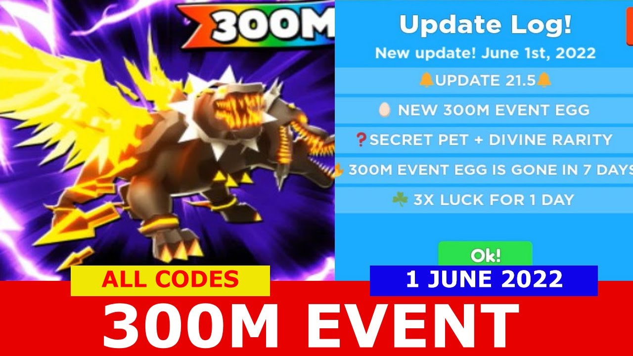 NEW UPDATE 300M EVENT ALL CODES Clicker Simulator ROBLOX JUNE 2 2022 YouTube