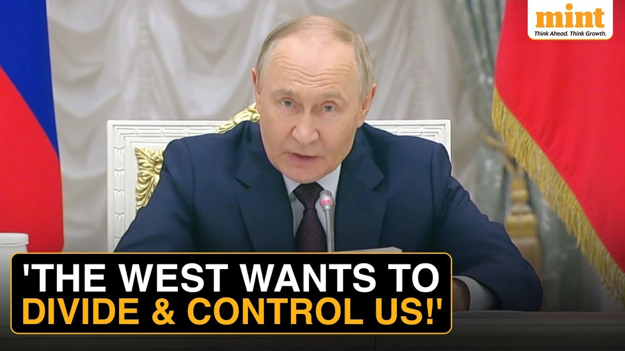 Vladimir Putin BLASTS Western Countries Accuses Them Of Trying To Divide Conquer 