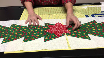 Half Hexie Templates & Christmas Tree Table Runner