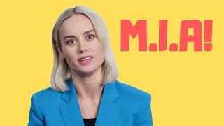 Brie Larson Goes Missing In Action