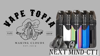 [ Paul Vape x vape topia 蒸氣理想國 ] NEXT MIND CT1小煙主機 & 東京水蜜桃開箱評測