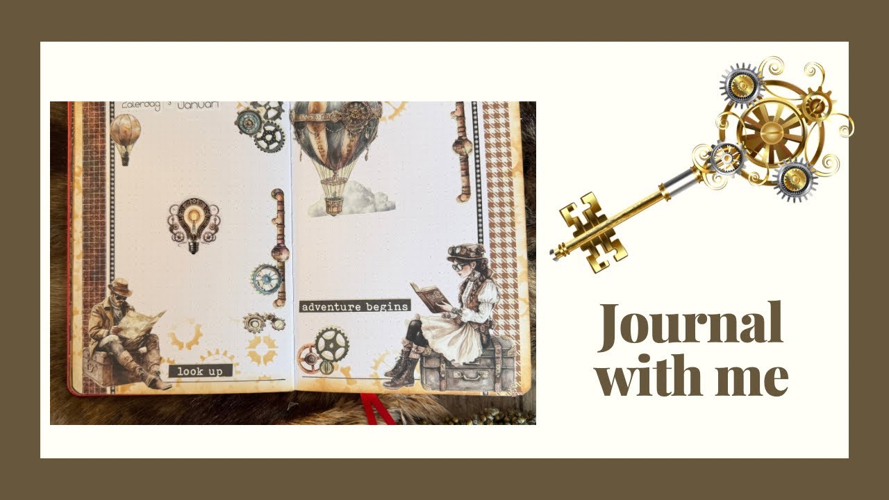 Journal with me | Steampunk