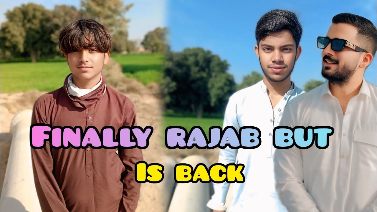 Finally rajab but is back 