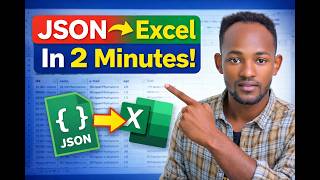 How to Import JSON Data into Excel in 2 Minutes| #amharic