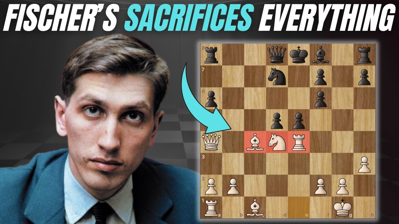 Как Фишер разгромил Найдорфа за 24 хода, пожертвовав всем... | Олимпиада 1962 года