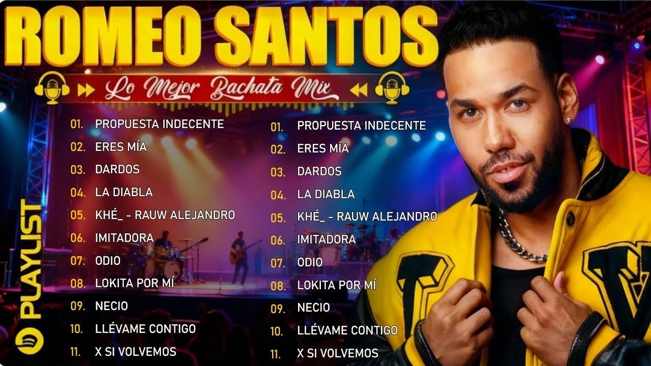 🌹Romeo Santos ~ Greatest Hits Full Album ~ Romeo Santos Grandes Exitos ~ BACHATA MIX 2026