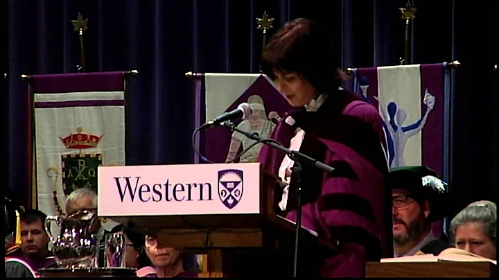 Autumn Convocation 2014 - Heather Munroe-Blum