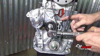 How To Rebuild A 1.3L Suzuki Samurai Engine (Part 7) Timing Belt, Valve Adjust, and Water Pump