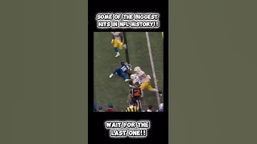 Biggest Hits in NFL History - Comment Your Favorite!